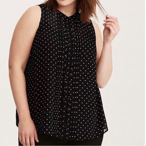 Torrid Polka Dot Top